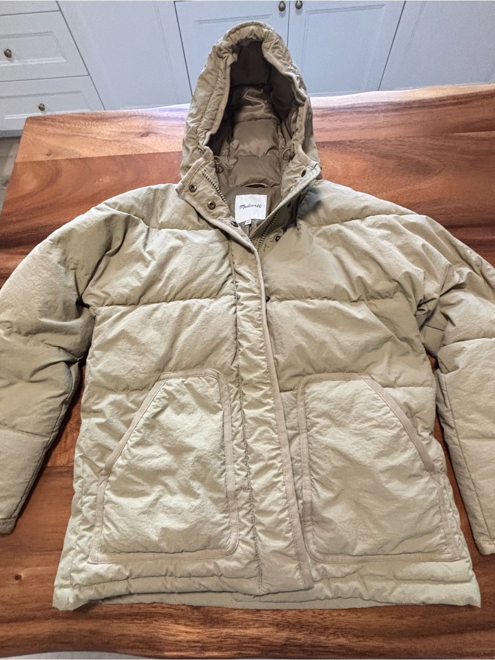 Madewell Holland Quilted Puffer Parka XS